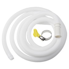 Wasserzuleitungsrohr 3 Meter Edelstahlklammern Halbautomatische Waschmaschine