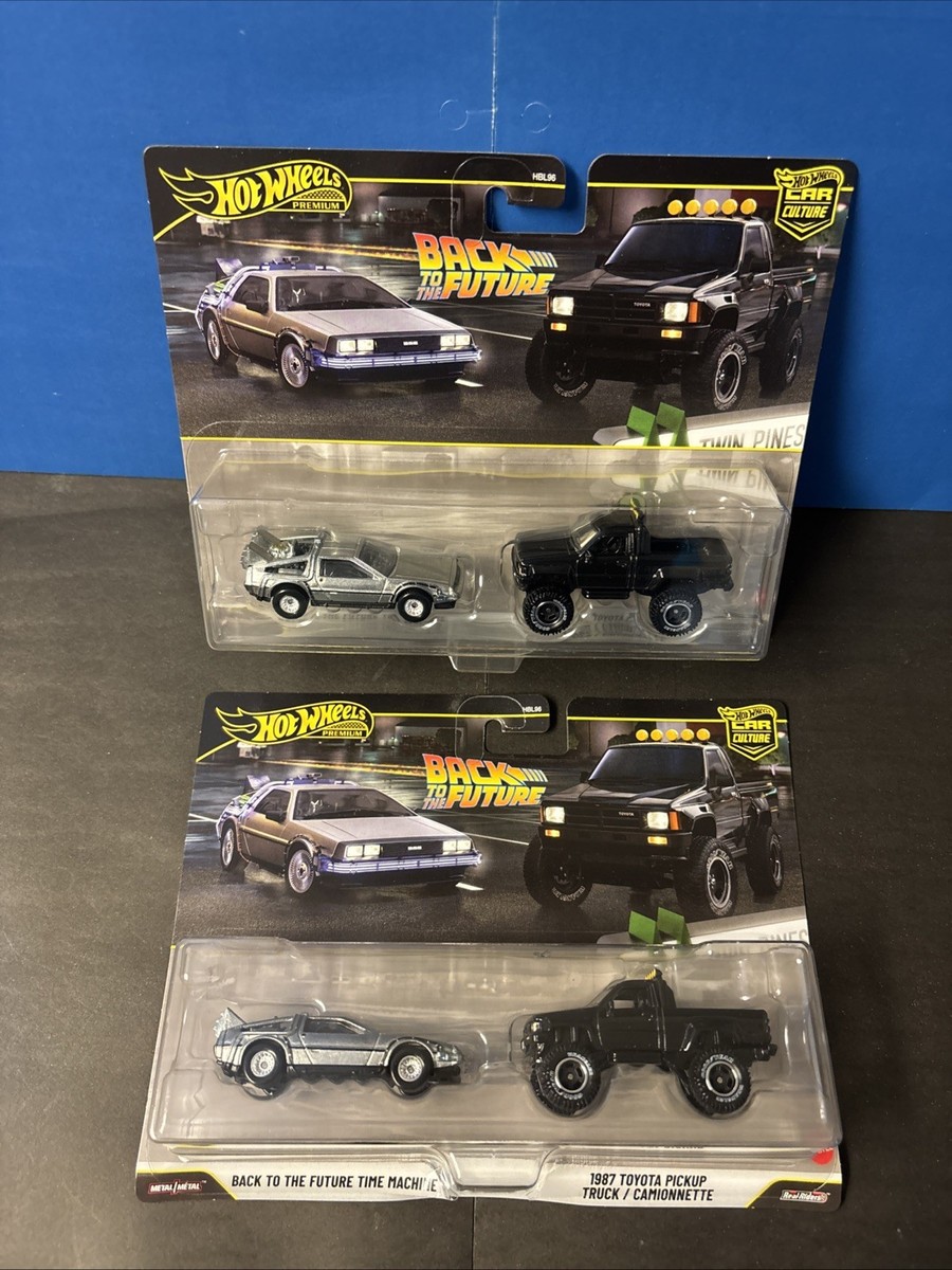 Hot Wheels Car Culture Back to the Future Time Machine/87 Toyota 2