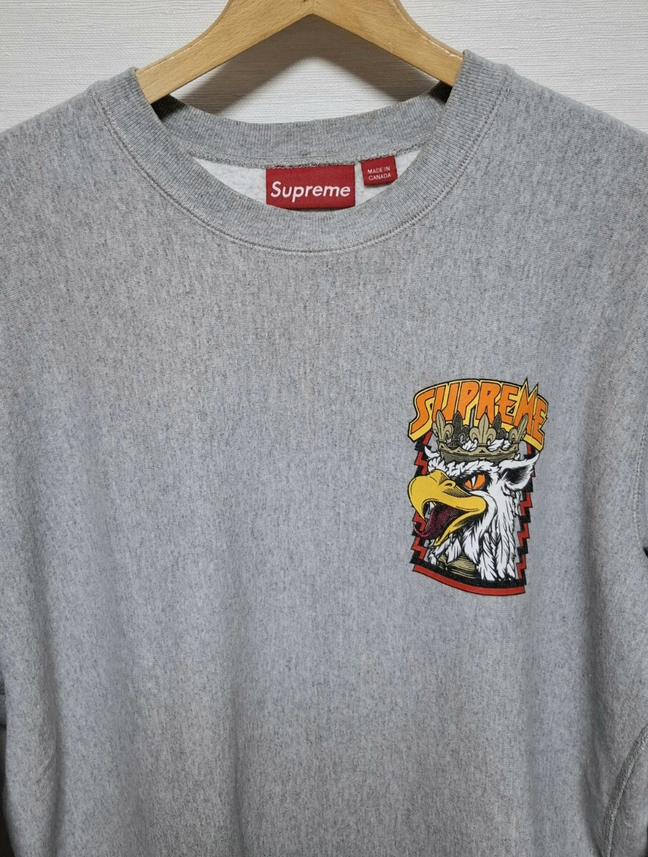 トップス Supreme Sean Cliver EagleCrewSweatshirt Supreme Sean Cliver EagleCrewSweatshirt メンズ