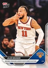 2025-26 Topps Now NBA 160 Jalen Brunson New York Knicks Franchise Leader PR 725