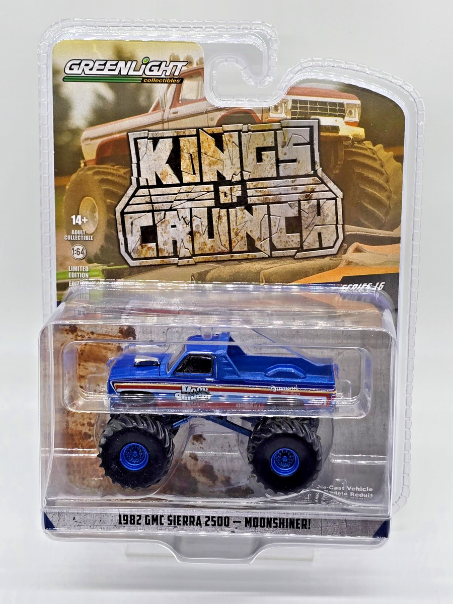Greenlight 1982 Blue GMC Sierra 2500 Moonshiner Walmart Exclusive