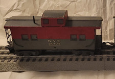   Marx NYC Caboose 20102 - tin read 