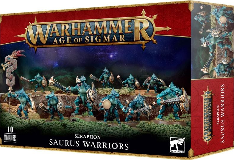 Saurus Warriors / Guerriers Saurus (x10) - Seraphon - WARHAMMER AOS / CITADEL