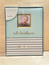 Pearhead Hello Handsome Baby Memory Book - From Birth To 5yrs Old