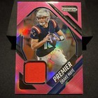 2025 Panini Prizm Premier Drake Maye Pink Prizm Patch - PJY-DME