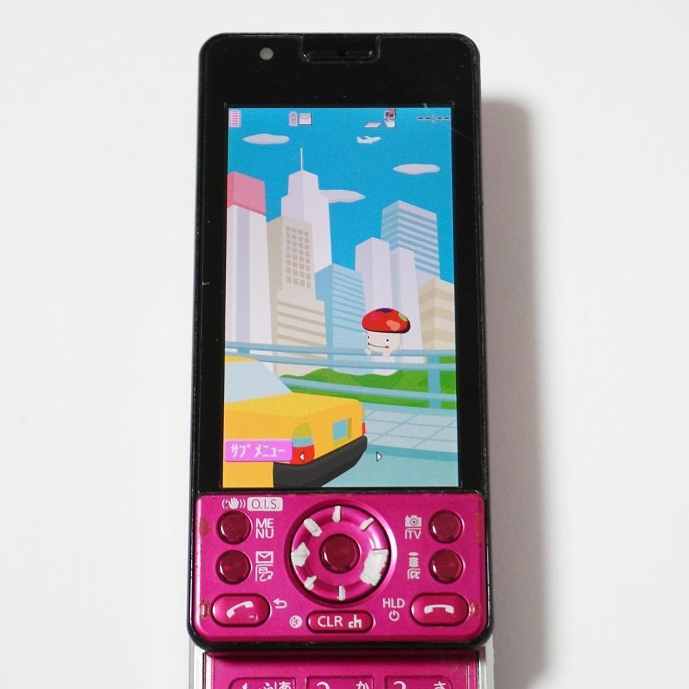 携帯電話本体 docomo FOMA LUMIX Phone P-05C レア機種 docomo FOMA LUMIX Phone P-05C マゼンタ - メルカリ