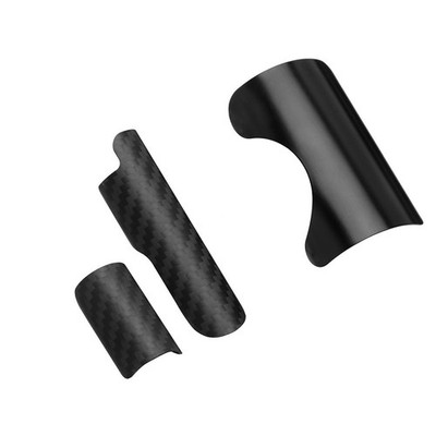 Für Brompton Faltrad Hinterrad Gabel Abdeckung Set 3PCS Carbon Legierung Option
