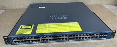 Cisco Catalyst 4948 WS-C4948-S V08 48-Port Managed L3 Gigabit Ethernet Switch
