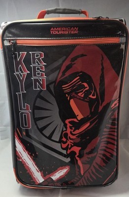 18'' Kylo Ren Star Wars Suit Case, American Tourister Luggage, Pre Owned