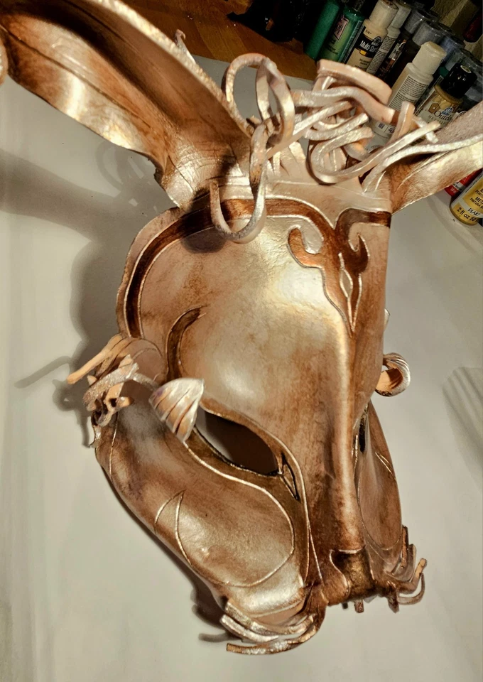 Costume Leather Rabbit Mask - Image 3 of 4