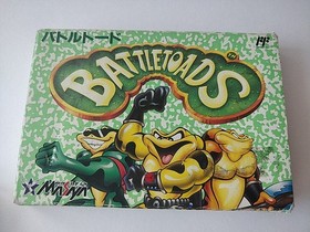 BATTLETOADS (BATTLETOADS) MESAIA Nintendo Famicom NES Cartridge tested-d0711