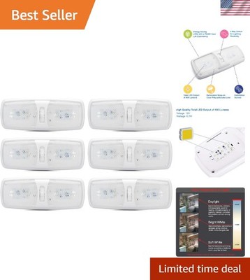 RV LED Interior Lights - Soft & Cozy Warm Ceiling Fixture With 3-Way Switch -...