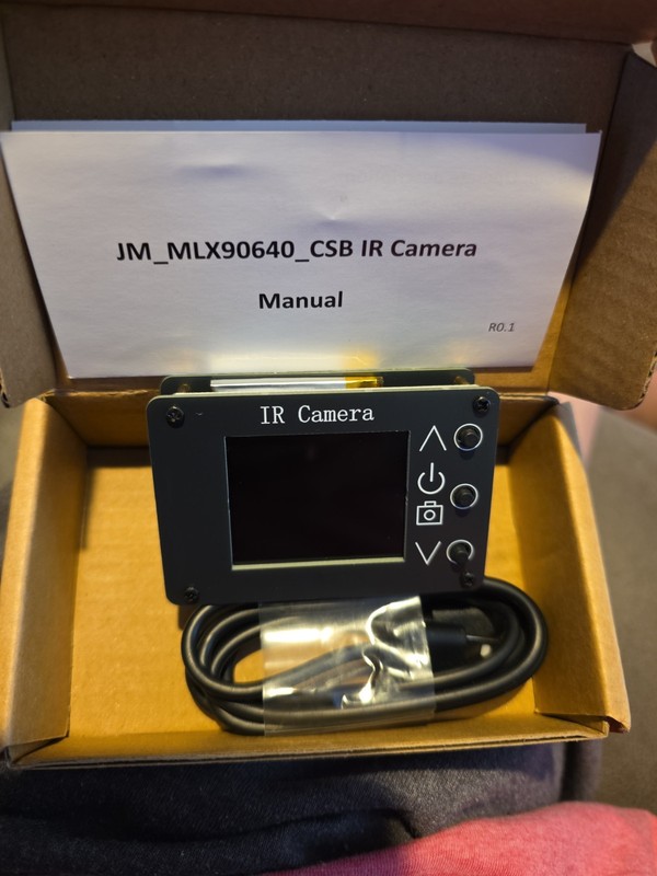 Handheld Digital Infrared Thermal Temperature Imager Camera Heating -40℃-300℃ m1
