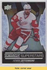 2015-16 Upper Deck Clear Cut Superstars Henrik Zetterberg #CCS-16 READ b5y
