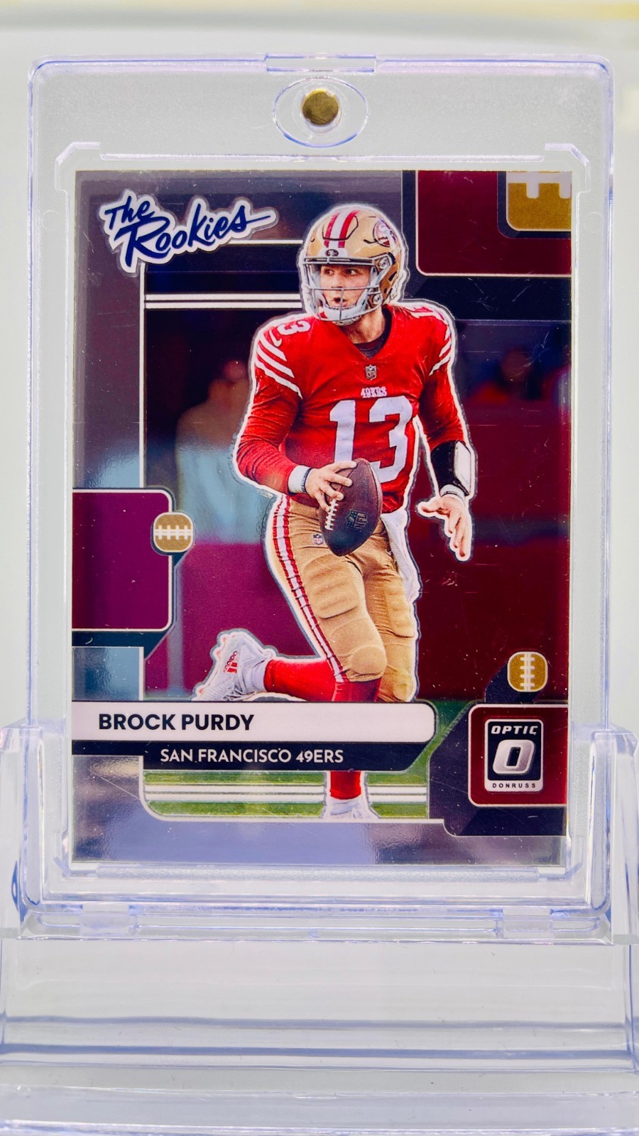 🔥2022 Panini Donruss Optic #TR-13 Brock Purdy (RC) The Rookies SF 49'ers🔥