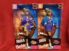 1998 NBA Official Licensed LA Lakers and Utah Jazz Barbie Doll Vintage Mattel