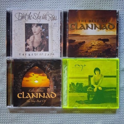 Clannad & Enya 5 CD Lot The Best Of   Celtic Irish New Age Folk Music UK Import 