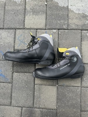 Salomon E3 Cross Country Ski Boots Mens 13.5 Black Grey SNS Profil 88501331