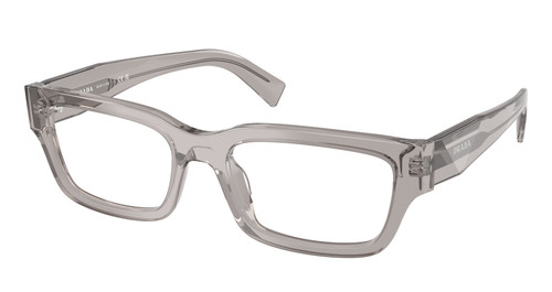 New Prada Reading Glasses VPR C02 2AU-1O1 54-19 145 Grey Crystal Frames Readers