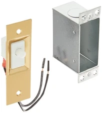 Electric 209DN 600-Watt Door Light Switch,White