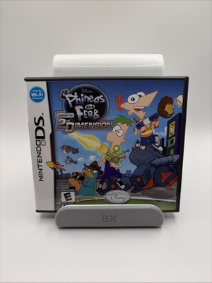 Phineas and Ferb: Across the 2nd Dimension (Nintendo DS, 2011) CIB