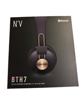 N’V BTH7 Bluetooth Wireless Headphones Over Ear HD Sound w/ Box Black NEW