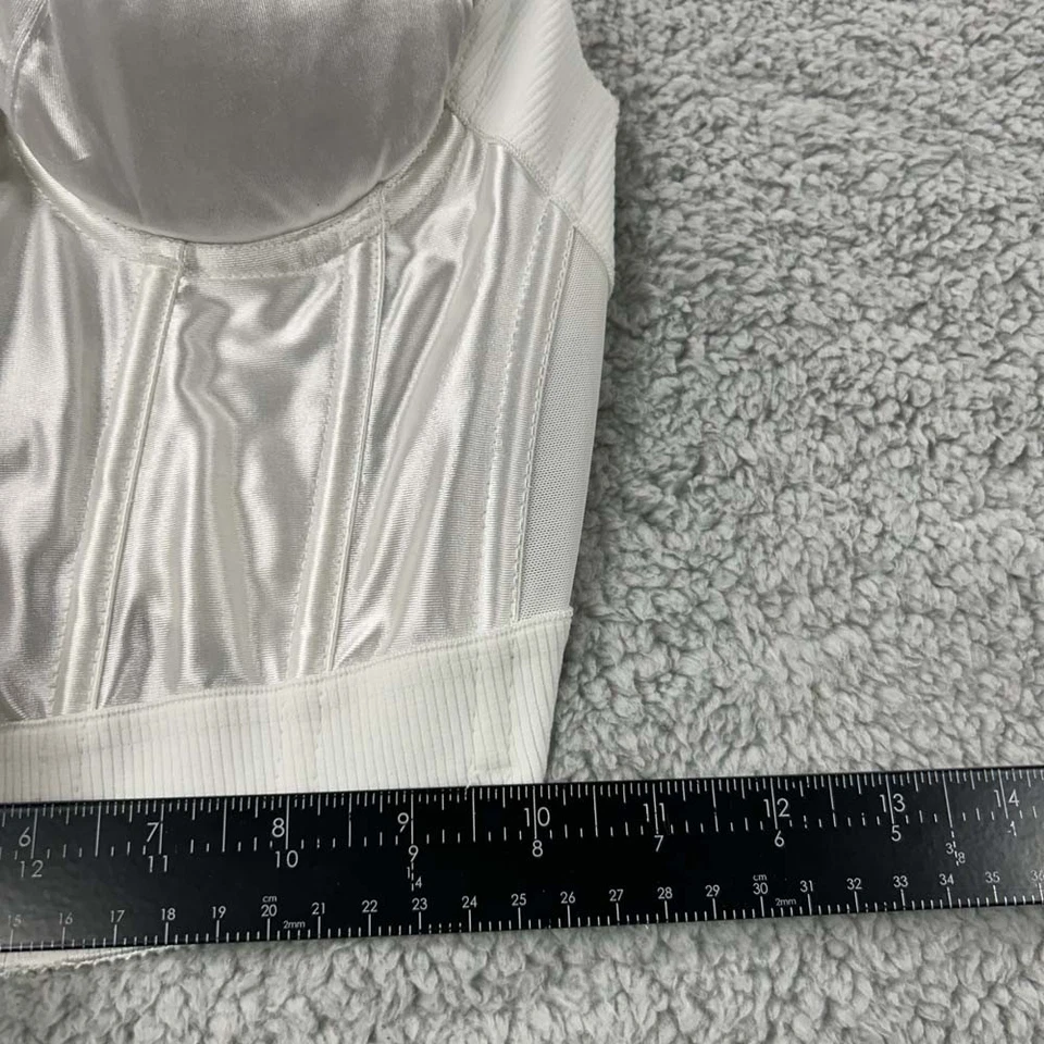 Wonderbra Bra 34A Push Up Bra 7554 Corset Bustier Bra Underwire Satin - Image 4 of 4