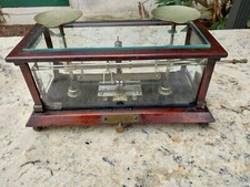 19th CENTURY HENRY TROEMNER BALANCE SCALE #367 NICE DISPLAY PARTS OR RESTORATION