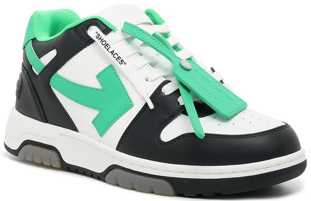 Off-White Out of Office Low Black Green for sale | eBay