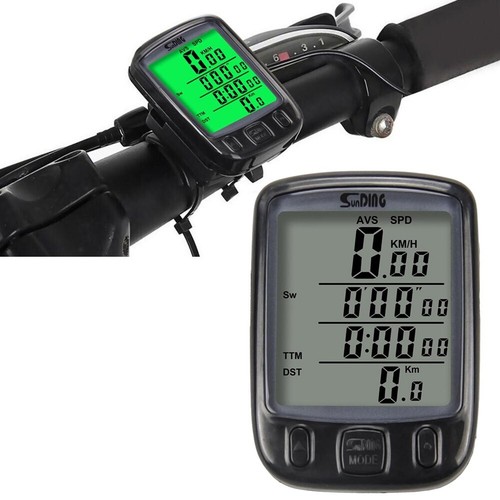 Compact Wired Bicycle Odometer with Max Speed and Average Speed Tracking - Picture 4 of 18