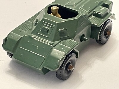 MATCHBOX FERRET SCOUT CAR - No. 61 - USED- 1960's - LESNEY | eBay