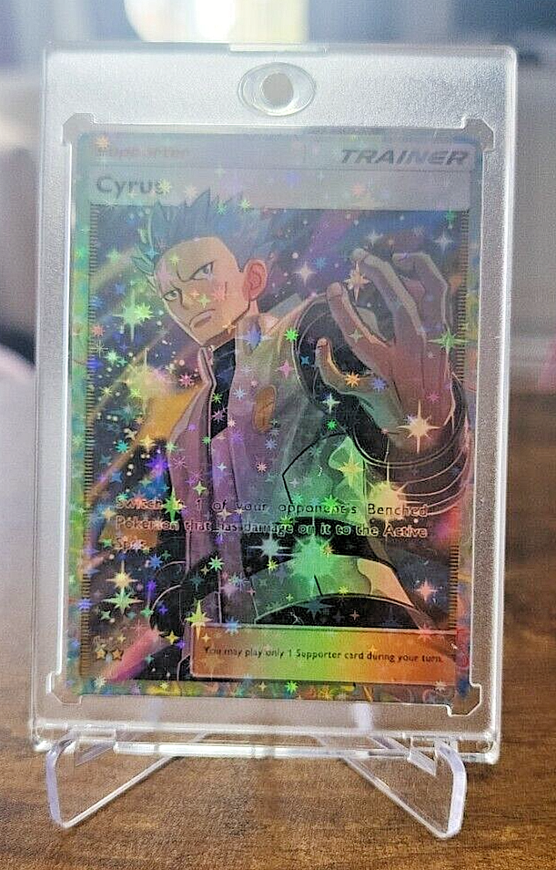CYRUS FULL ART HOLO POKEMON TCG POCKET READ DESCRIPTION | eBay