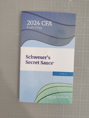 洋書 CFA Level 3 Schweser Secret Sauce (2024) CFA Level 3 Secret Sauce - Kaplan Schweser