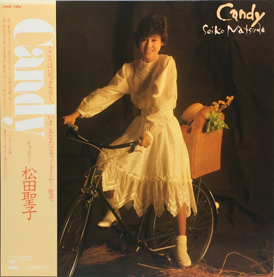 Seiko Matsuda 6th Album Candy LP Vinyl Record 1982 OBI Japan Pop