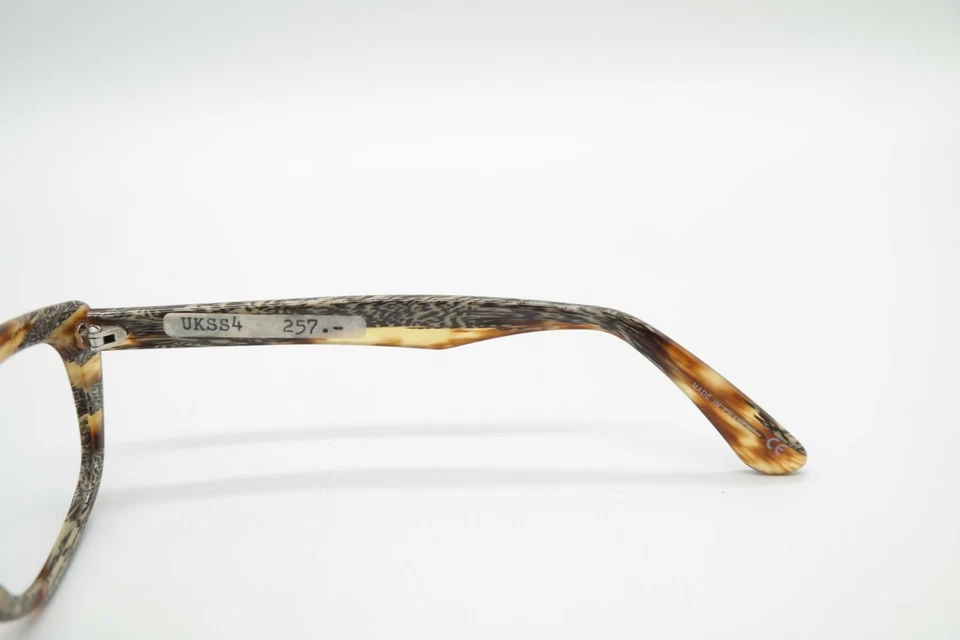 Vintage Chevignon Kelly Braun Silber Oval Brille Brillengestell eyeglasses NOS - Bild 4 von 4