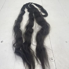 Seikea Black Brown 26” Synthetic Hair Elastic Band Ponytail Extensions