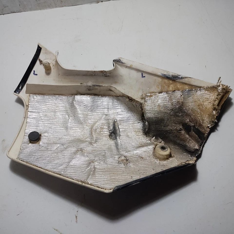 Husqvarna TE410 TE 410 1999 panel de matrícula lateral izquierdo Foto 4 de 4