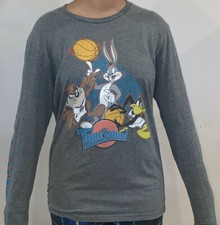 Vintage Tunes Squad Space Jam Long Sleeve Shirt Bugs Bunny Taz Donald Large