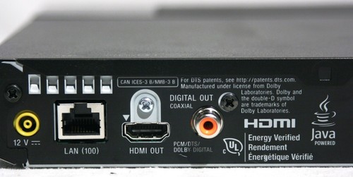 Sony BDP-S1500 Blu-ray Player HDMI, LAN, PCM Dolby Digital OHNE Netzteil, Fernbedienung - Bild 5 von 9