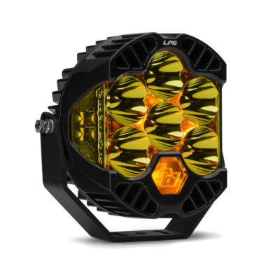 Baja Designs LP6 Pro Beam Spot LED Amber Single Light