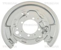 Triscan Spritzblech Bremsscheibe Ankerblech Abdeckung Hinten Links 8125 13203