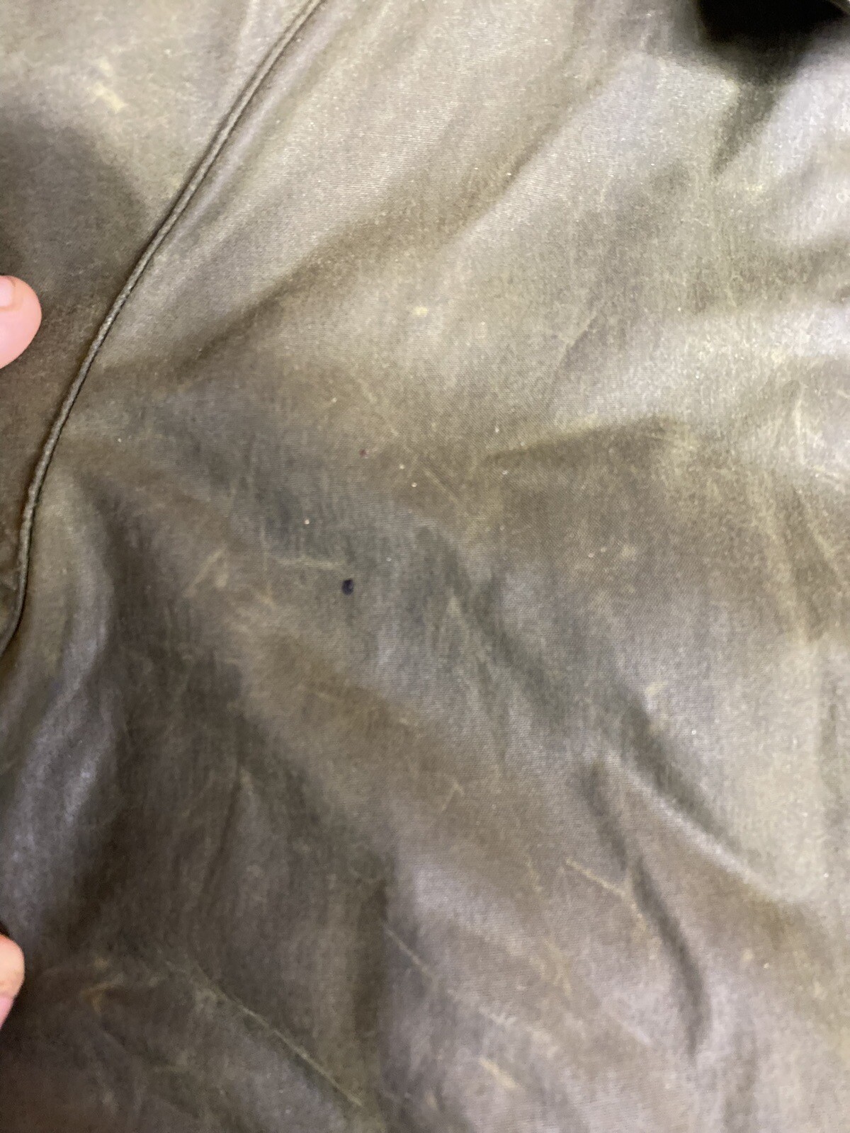 Barbour Gamefair C38 Wax Jacket Mens Medium Green Classic Vintage Coat