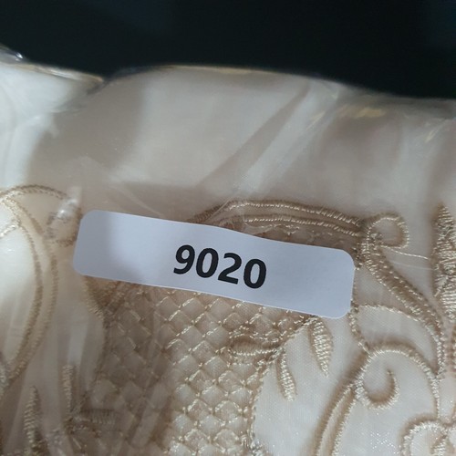 Barong Tagalog Shirt Large Beige Cream Long Sleeve Double Collared NEW 9020 - Bild 11 von 11