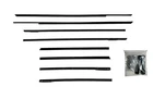 Door Window Felt Rubber Beltline Kit For 1963-1964 Chevy Impala (2 DR Hardtop)
