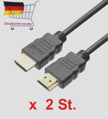 2  x 1,5 M  =  150 Cm  HDMI Kabel 1.4    FULL   HDTV