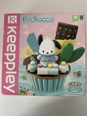 Qman Keeppley Bausteine #AJQY41 Sanrio Pochaccco kostenloser Versand uk Verkäufer