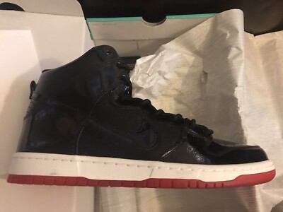 Nike SB Zoom Dunk High TR QS Bred Patent Leather AJ7730-001  display picture 1