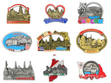 3D Metal Fridge Refrigerator Magnet Decor Holiday Souvenir Gift MULTIPLE CITIES