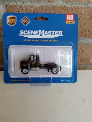 HO Scale Walthers SceneMaster 949-2703 Black 40' Flatbed Trailer 2-Pac