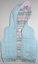 Gymboree Snow Princess Quilted Fleece Lined Vest Size S 5 6 EUC